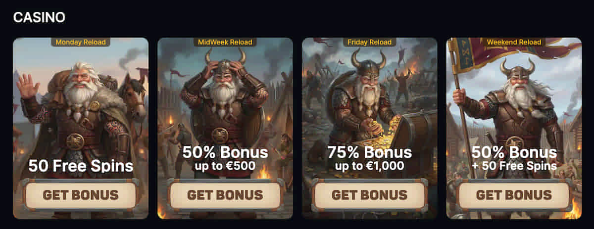 Odin Fortune casino bonus